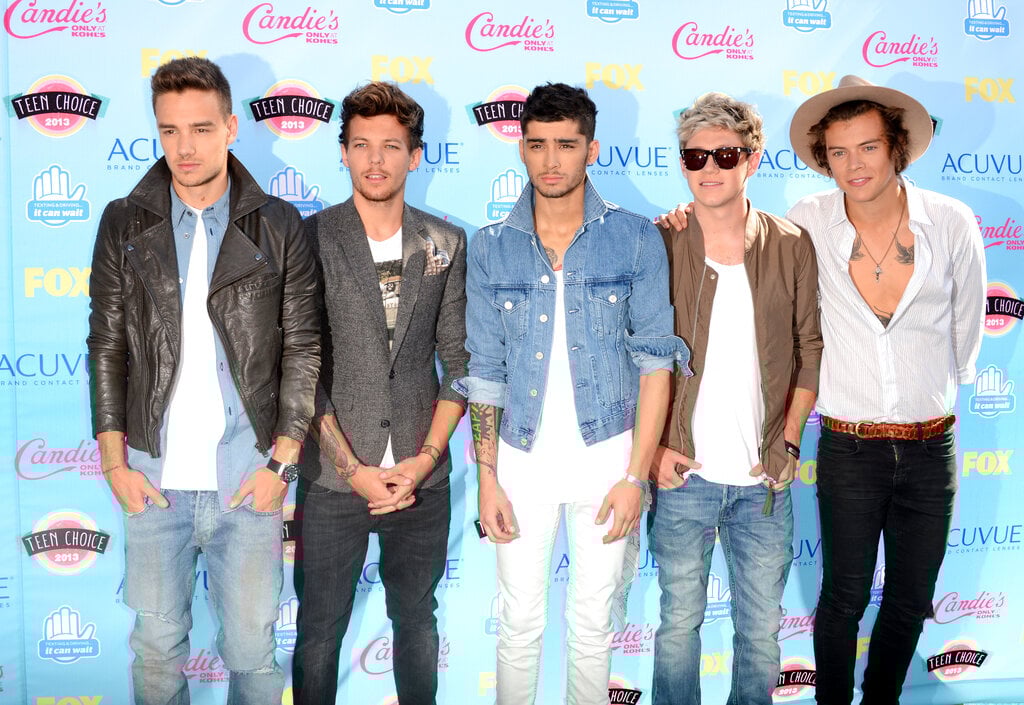 Liam Payne, Louis Tomlinson, Zayn Malik, Niall Horan, Harry Styles