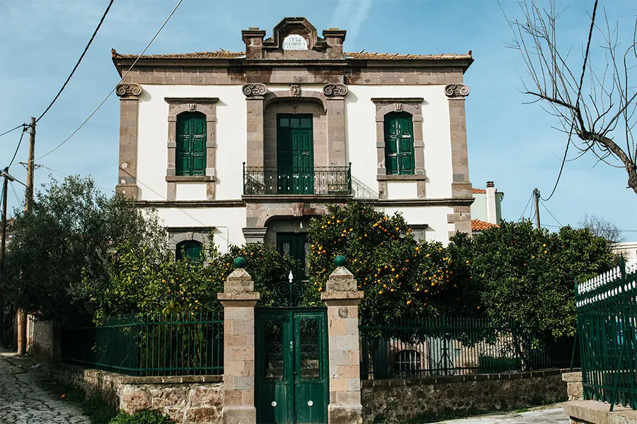 Αρχιτεκτονικός περίπατος στην Αγία Παρασκευή Λέσβου