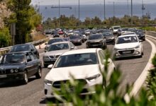 Έξοδος-τριημέρου-Καθαράς-Δευτέρας:-Ουρές-χιλιομέτρων-στην-Αθηνών-Λαμίας-(video)