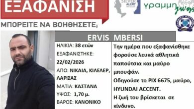 Αγωνία-για-38χρονο-που-εξαφανίστηκε-από-τη-Λάρισα,-εντοπίστηκε-το-αυτοκίνητό-του