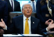 Τραμπ:-«Καταστρέψαμε-εννέα-ιρανικά-πολεμικά-πλοία-και-το-αρχηγείο-του-Ναυτικού-τους»