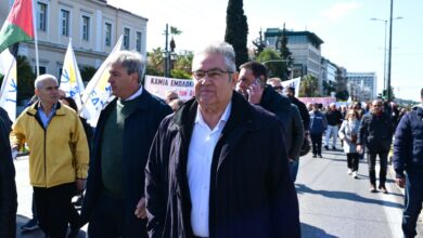 Κουτσούμπας:-Καμία-εμπλοκή-στον-πόλεμο-–-Προειδοποίηση-για-τον-κίνδυνο-αντιποίνων-λόγω-βάσεων