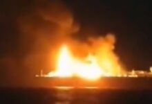 Ρωσικής-σημαίας-δεξαμενόπλοιο-φλέγεται-στη-Μεσόγειο,-άγνωστη-η-τύχη-του-πληρώματος