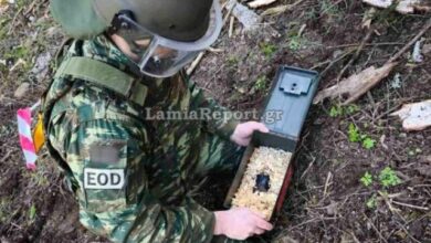 Ξυλοκόποι-εντόπισαν-χειροβομβίδα-σε-δάσος-έξω-από-το-χωριό-Νόστιμο-Ευρυτανίας