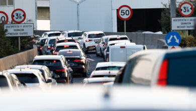 Τροχαίο-με-σύγκρουση-οχημάτων-στην-Αττική-Οδό,-πού-υπάρχουν-καθυστερήσεις