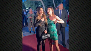 Η-Κίμπερλι-Γκιλφόιλ-στην-έκθεση-«eros»,-βίντεο