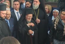 Ο-Οικουμενικός-Πατριάρχης-Βαρθολομαίος-στο-«Ιωνικό-Κέντρο»,-δείτε-βίντεο