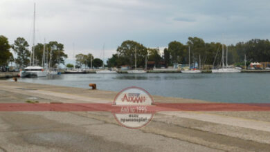 Νεκρός-άνδρας-στο-Μεσολόγγι-μετά-από-πτώση-της-μηχανής-του-στο-νερό-από-την-προβλήτα