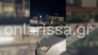 Λάρισα:-Ανήλικοι-πετούσαν-πέτρες,-μπουκάλια-και-νερόμπομπες-σε-διερχόμενα-ΙΧ,-δείτε-βίντεο