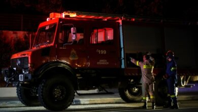 Αυτοκίνητο-έπεσε-σε-χαράδρα-80-μέτρων-στην-Εύβοια,-σώθηκε-από-θαύμα-ο-οδηγός