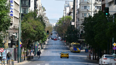 Θραύση-αγωγού-ύδρευσης-στο-κέντρο-της-Αθήνας,-πού-έχει-διακοπεί-η-κυκλοφορία