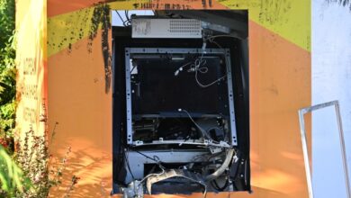 Αργολίδα-:-Ανατίναξαν-μηχάνημα-ΑΤΜ-σε-χωριό-του-Άργους,-δεν-κατάφεραν-να-πάρουν-τα-χρήματα