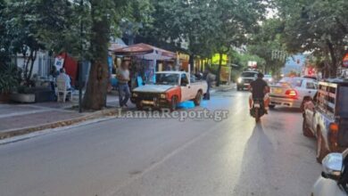 Στα-επείγοντα-μοτοσικλετιστής-μετά-από-σύγκρουση-με-αγροτικό-στη-Λαμία