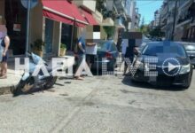 Μπαράζ-τροχαίων-στον-Πύργο,-δύο-συνολικά-τραυματίες,-δείτε-φωτογραφίες