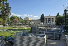 Ξηλώνεται-άρον-άρον-το-νέο-αμφιθέατρο-του-Ζαππείου,-ακυρώνονται-όλες-οι-εκδηλώσεις