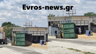Τραγωδία-στην-Ορεστιάδα:-Νεκρός-63χρονος-που-«καρφώθηκε»-με-το-φορτηγό-του-σε-κτίριο