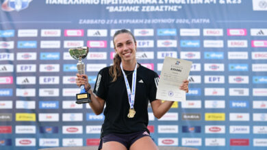 Πανελλήνιο-πρωτάθλημα-στίβου-Κ18:-Πρώτη-και-με-ρεκόρ-στα-200μ.-η-Ελένη-Ιακωβάκη,-δείτε-βίντεο