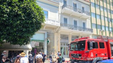 Συναγερμός-στο-κέντρο-των-Χανίων-μετά-από-φωτιά-σε-τουριστικό-κατάλυμα,-δείτε-εικόνες