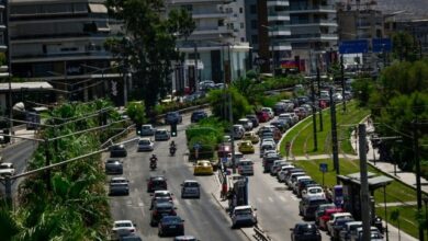 Τροχαίο-στη-Λεωφόρο-Ποσειδώνος,-με-δυσκολία-η-κυκλοφορία-στο-ρεύμα-προς-Πειραιά