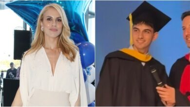 Περήφανη-η-Ντορέττα-Παπαδημητρίου-στην-αποφοίτηση-του-γιου-της:-Μπράβο-παιδάκι-μου,-φώναζε