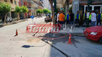 Πάτρα:-Τραυματίστηκε-χειριστής-μηχανήματος-μετά-από-βραχυκύκλωμα-σε-έργα