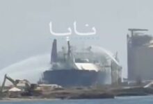 Αίγυπτος:-Σε-drone-οφείλεται-η-πυρκαγιά-που-ξέσπασε-χθες-σε-δύο-πλοία-αποθήκευσης-lng