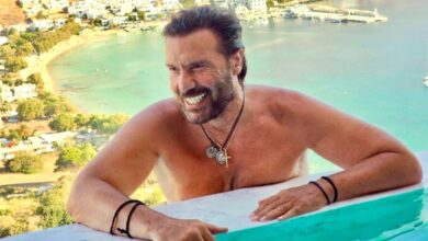 Στράτος-Τζώρτζογλου:-Στην-Αμοργό-για-τις-καλοκαιρινές-του-διακοπές,-δείτε-εικόνες