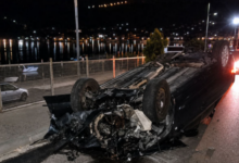 Τροχαίο-με-ανατροπή-οχήματος-στην-είσοδο-της-Αμφιλοχίας,-με-κατάγματα-στα-άκρα-ο-οδηγός