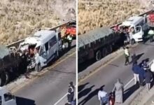 Δυστύχημα-στο-Περού:-Δεκατρείς-νεκροί-και-τέσσερις-τραυματίες-σε-σύγκρουση-βαν-και-νταλίκας