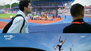 Ο-Τεντόγλου-διέκοψε-τις-δηλώσεις-του-για-να-δει-το-άλμα-του-Ιταλού-Ιντσόλι,-δείτε-βίντεο