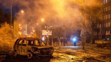 Αλλεπάλληλες-εκρήξεις-στο-Κίεβο-μετά-από-ρωσική-βαλλιστική-επίθεση