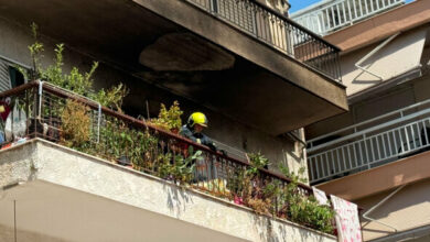 Φωτιά-σε-διαμέρισμα-στη-Θεσσαλονίκη:-Στο-νοσοκομείο-δύο-άτομα-λόγω-εισπνοής-καπνού