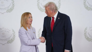 Νόμιζα-ότι-με-τον-Τραμπ-η-σχέση-θα-ήταν-πιο-εύκολη,-λέει-η-Μελόνι
