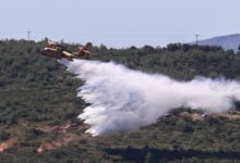 Φωτιά-σε-δασική-έκταση-στον-Άγιο-Νικόλαο-Λακωνίας,-σηκώθηκαν-4-εναέρια