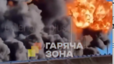 Ρωσία:-Ουκρανικό-drone-προκάλεσε-πυρκαγιά-σε-διυλιστήριο-κοντά-στην-Αγία-Πετρούπολη