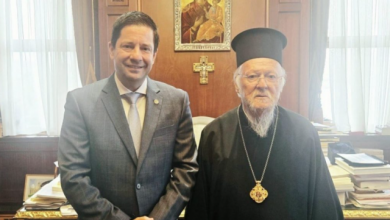 Συνάντηση-του-Οικουμενικού-Πατριάρχη-Βαρθολομαίου-με-τον-Πρύτανη-του-ΕΚΠΑ-στο-Φανάρι