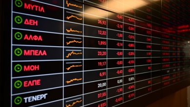Χρηματιστήριο-Αθηνών:-Υπέκυψε-στο-διεθνές-risk-off-–-Κόντρα-στο-κλίμα-οι-τράπεζες