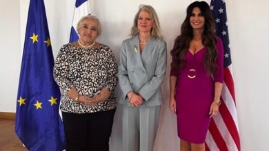 Συνάντηση-Αλεξάνδρας-Παπαδοπούλου-με-την-υφυπουργό-Εξωτερικών-των-ΗΠΑ-Άλισον-Χούκερ
