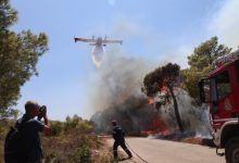 Φωτιά-στον-Νέο-Κουβαρά-Αττικής,-κινητοποιήθηκαν-και-εναέρια-μέσα
