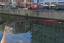 Πετρελαιοκηλίδα-28-χιλιομέτρων-στα-κανάλια-του-Μιλάνου,-έρευνα-για-την-προέλευσή-της