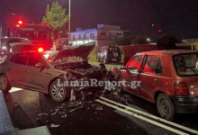 Δύο-τραυματίες-μετά-από-σφοδρό-τροχαίο-στη-Λαμία,-δείτε-βίντεο-και-φωτογραφίες