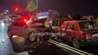 Δύο-τραυματίες-μετά-από-σφοδρό-τροχαίο-στη-Λαμία,-δείτε-βίντεο-και-φωτογραφίες