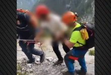 Επιχείρηση-διάσωσης-34χρονου-στον-Όλυμπο-–-Μεταφέρθηκε-με-ασφάλεια-και-τον-παρέλαβε-το-ΕΚΑΒ