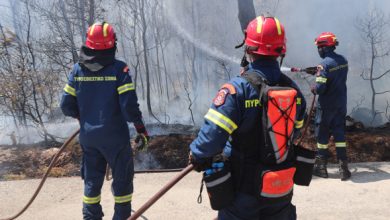 Βελτιωμένη-η-εικόνα-της-φωτιάς-στη-Σαλαμίνα,-εστάλη-μήνυμα-από-το-112-για-εκκένωση