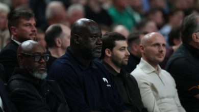 Στη-«Ζalgirio-arena»-για-το-Ζάλγκιρις-Ολυμπιακός-ο-Σακίλ-Ο’-Νιλ,-δείτε-φωτογραφίες