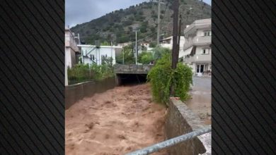 Κακοκαιρία-στην-Κρήτη:-Νέο-112-στον-Μυλοπόταμο-–-«Μετακινηθείτε-σε-υψηλότερα-σημεία»