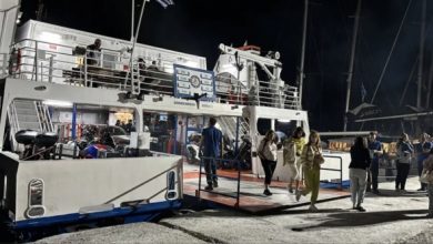 Δεμένο-στην-Τήλο-το-«dodekanisos-express»,-το-πλήρωμα-ξεπέρασε-το-όριο-εργασίας