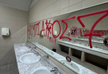 Ολυμπιακός-–-Εφές:-Συνθήματα στις-τουαλέτες-της-sunel-arena-από-τους-οπαδούς-των-«ερυθρολεύκων»