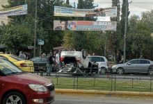 Τροχαίο-με-ανατροπή-οχήματος-στην-Καλλιθέα,-δυσχέρεια-στην-κυκλοφορία