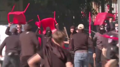 Χάος-πριν-από-το-Λεβάντε-–-Σεβίλλη:-Άγριες-συμπλοκές-μεταξύ-οπαδών-έξω-από-το-γήπεδο,-βίντεο